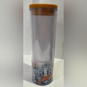 Starbucks You Are Here Zürich Drink Tumbler Rare